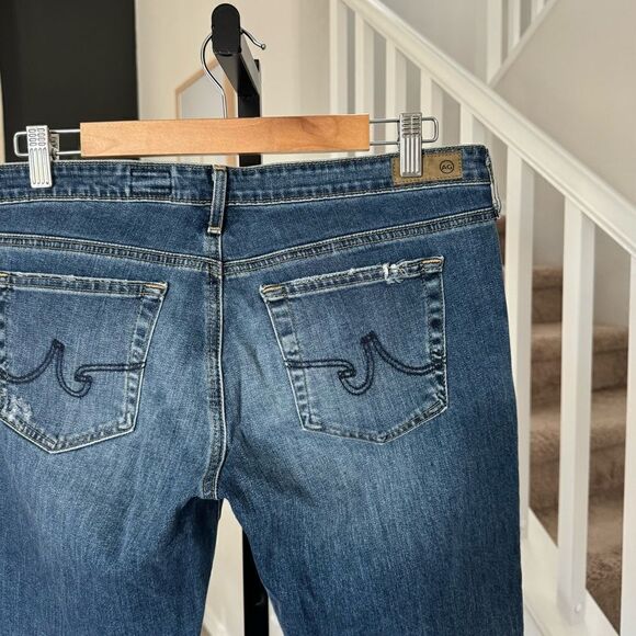 Adriano Goldschmied AG Stilt Cigarette Jean 31R Distressed - Picture 7 of 14